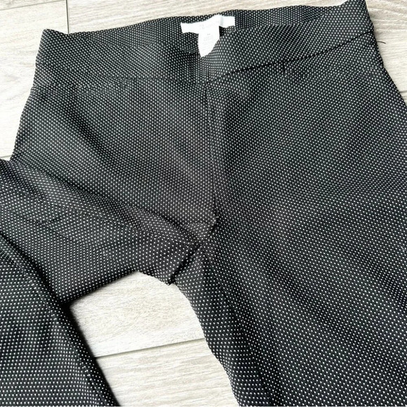 89th & Madison Polka Dots Textured Cropped Pants - Picture 5 of 9